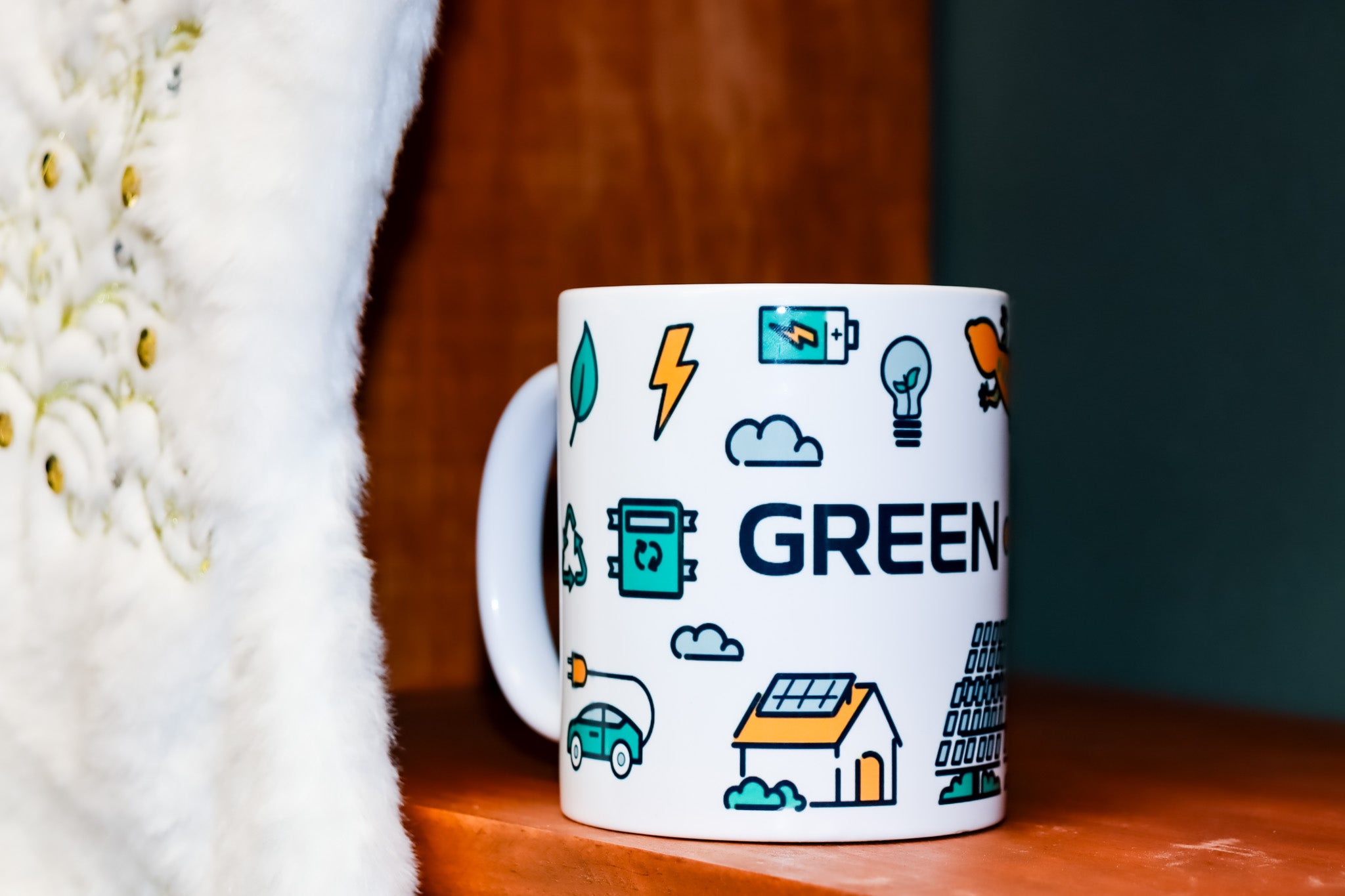 Taza navideña