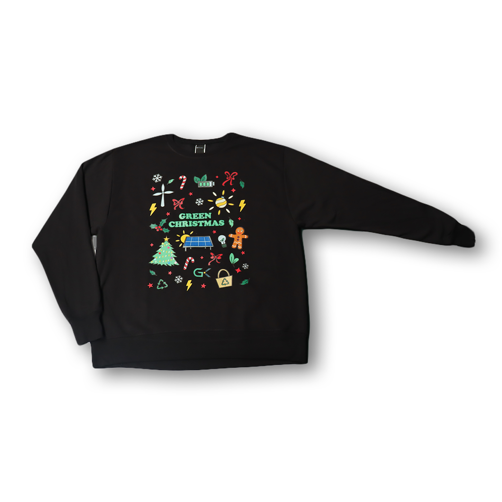 Sweat shirt green christmas