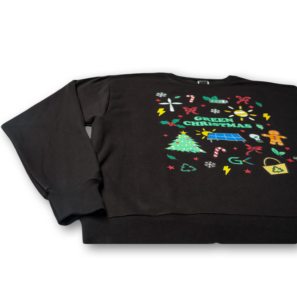 Sweat shirt green christmas