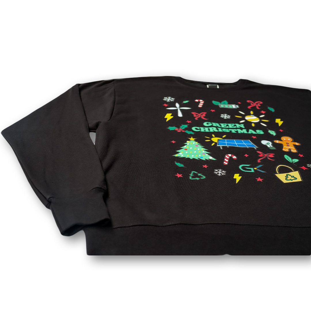 Sweat shirt green christmas